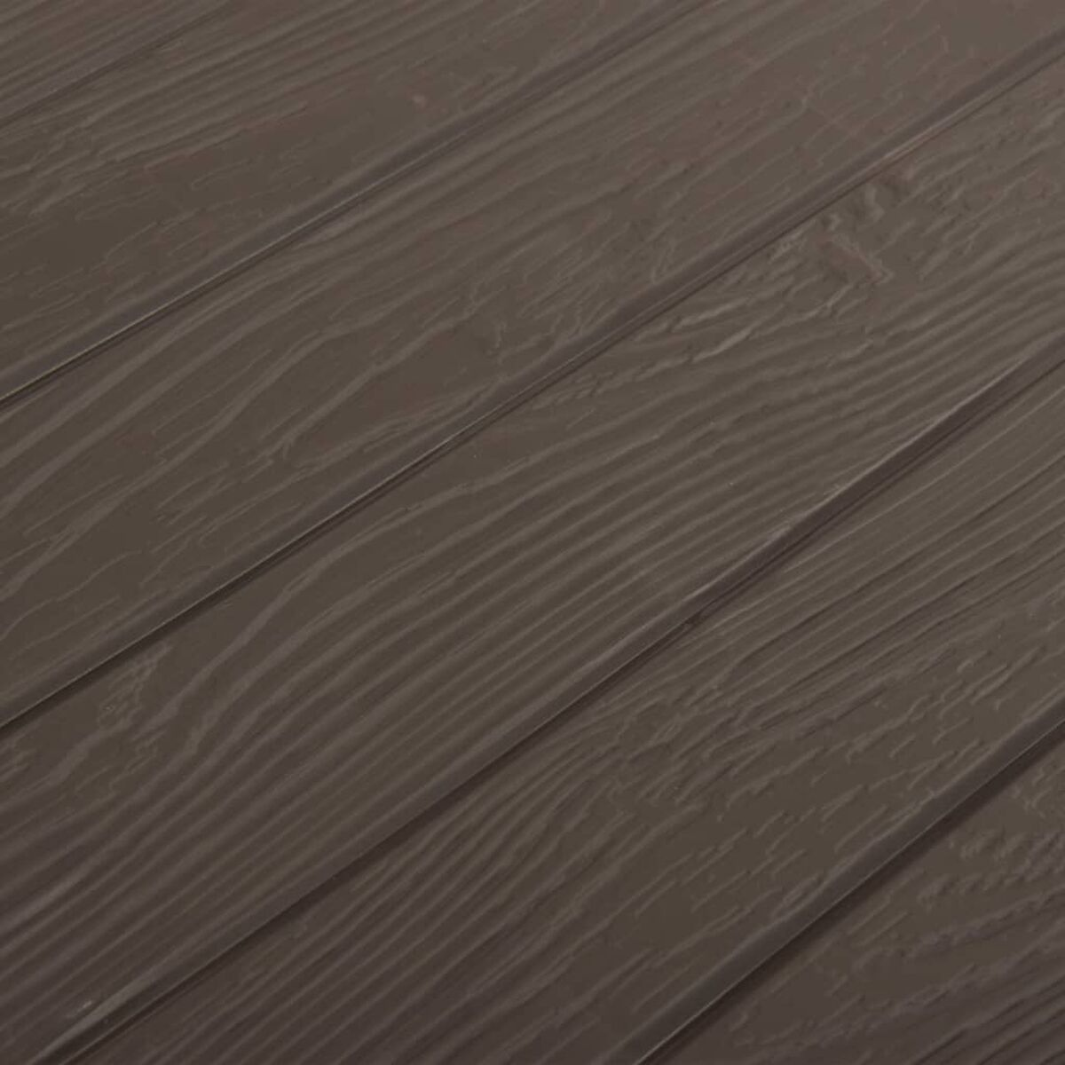 Nahaufnahme von braunem Holzboden. Das Holz hat eine Maserung.