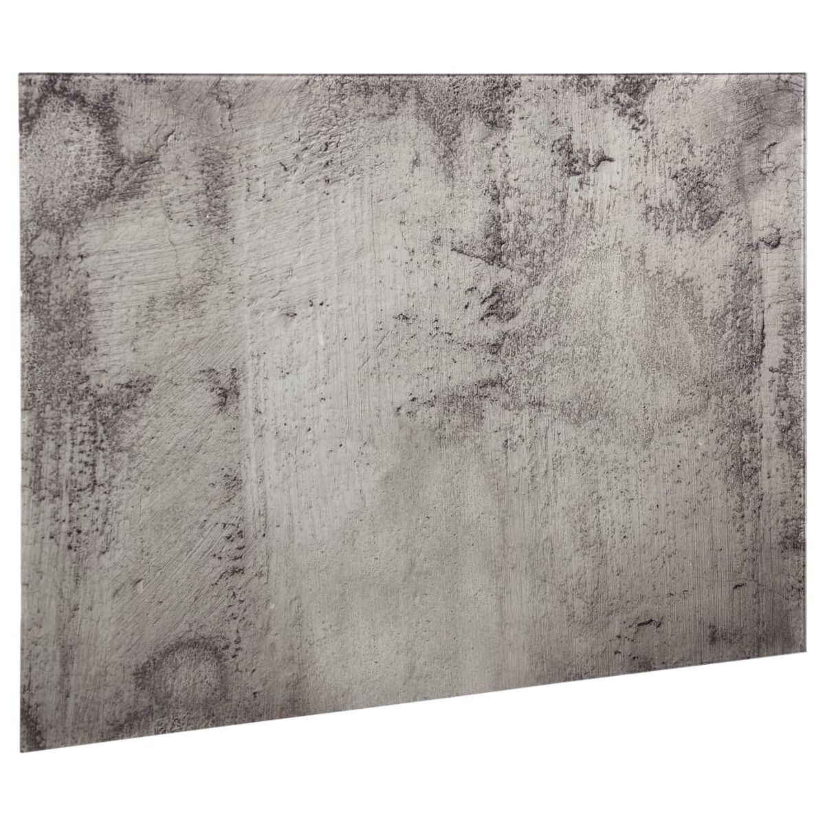 Eine graue, strukturierte Betonwandplatte. Die Platte steht diagonal vor weißem Hintergrund.