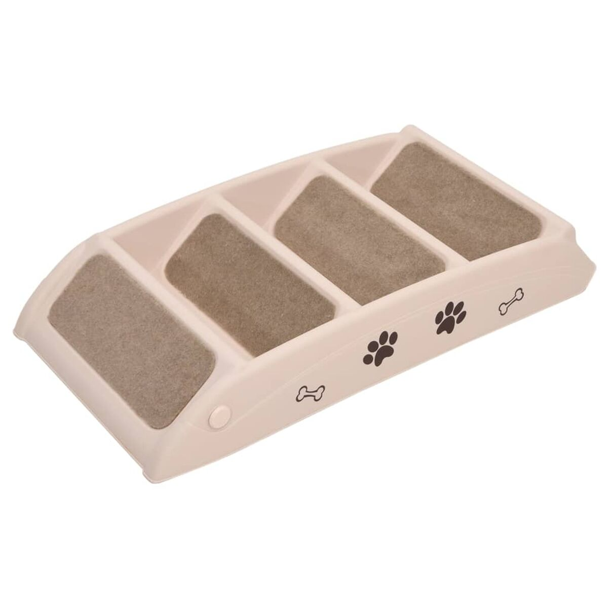 Hunde-Leckerli-Organizer mit Pfotenabdrücken.