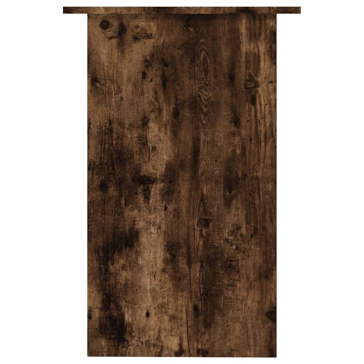 Holzstrukturierte Oberfläche. Der Hintergrund ist ganz braun.