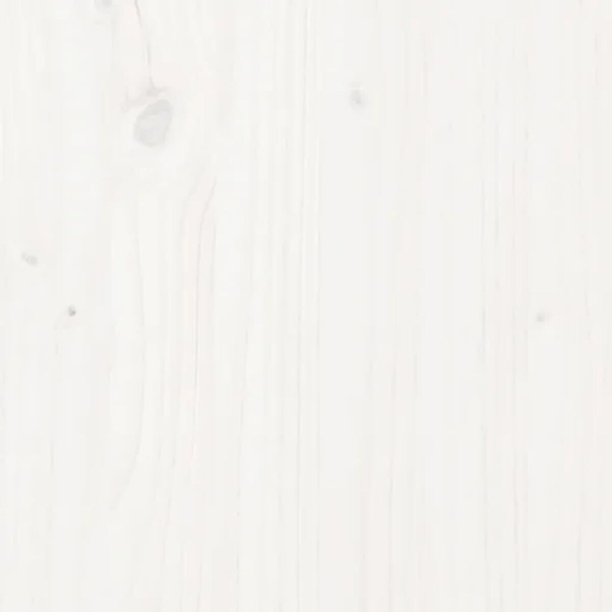 Nahaufnahme von hellem Holzmaserung. Vertikale Linien und Äste sind sichtbar. Die Farbe ist cremeweiß.