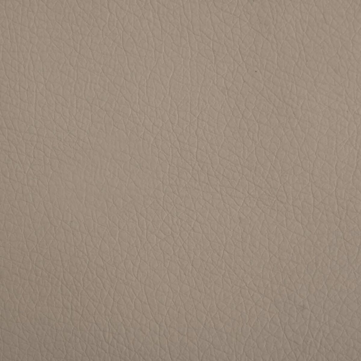 Nahaufnahme von beigem Leder, das seine Textur und Details zeigt.