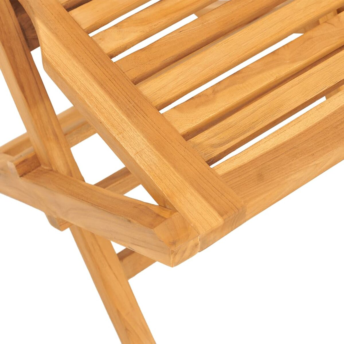 Nahaufnahme einer Holzlattenstruktur. Hellbraune Farbe. Winkelansicht.