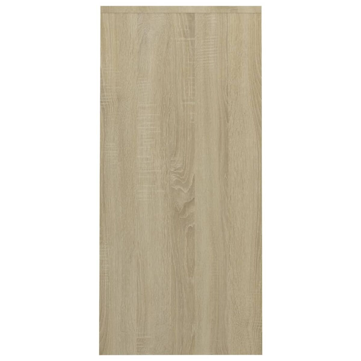 Eine Holztür mit hellbraunem Holzmaserungs-Finish. Sie ist vertikal.