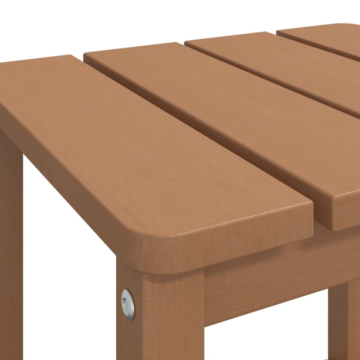 Nahaufnahme einer Holzoberfläche. Das Holz ist hellbraun mit sichtbarer Maserung und Lamellen.