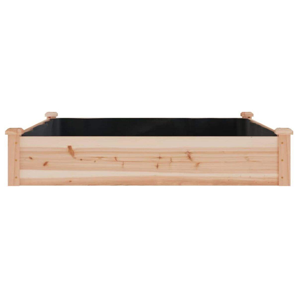 Gartenpflanzkasten aus Holz.