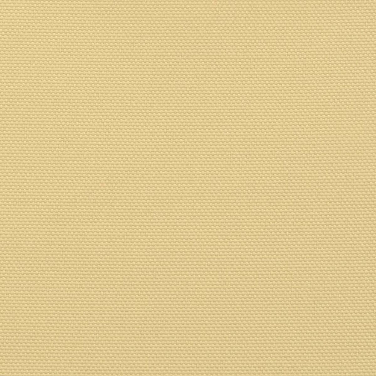 Nahaufnahme eines hellgelben Stoffes, der die Textur des Materials zeigt.