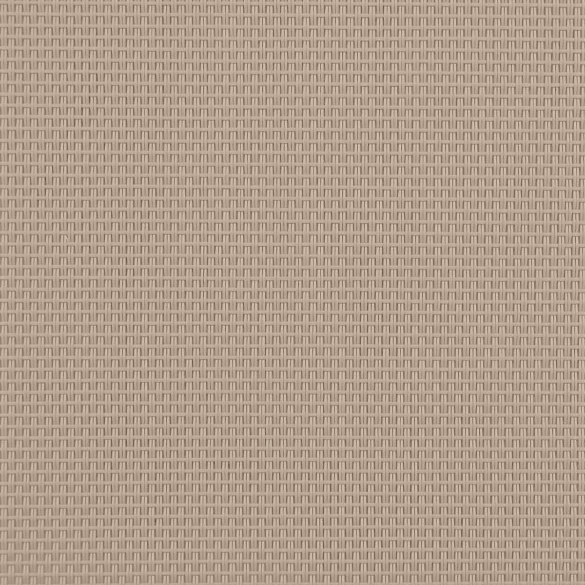 Primo piano di tessuto beige con un motivo dettagliato e ripetitivo.