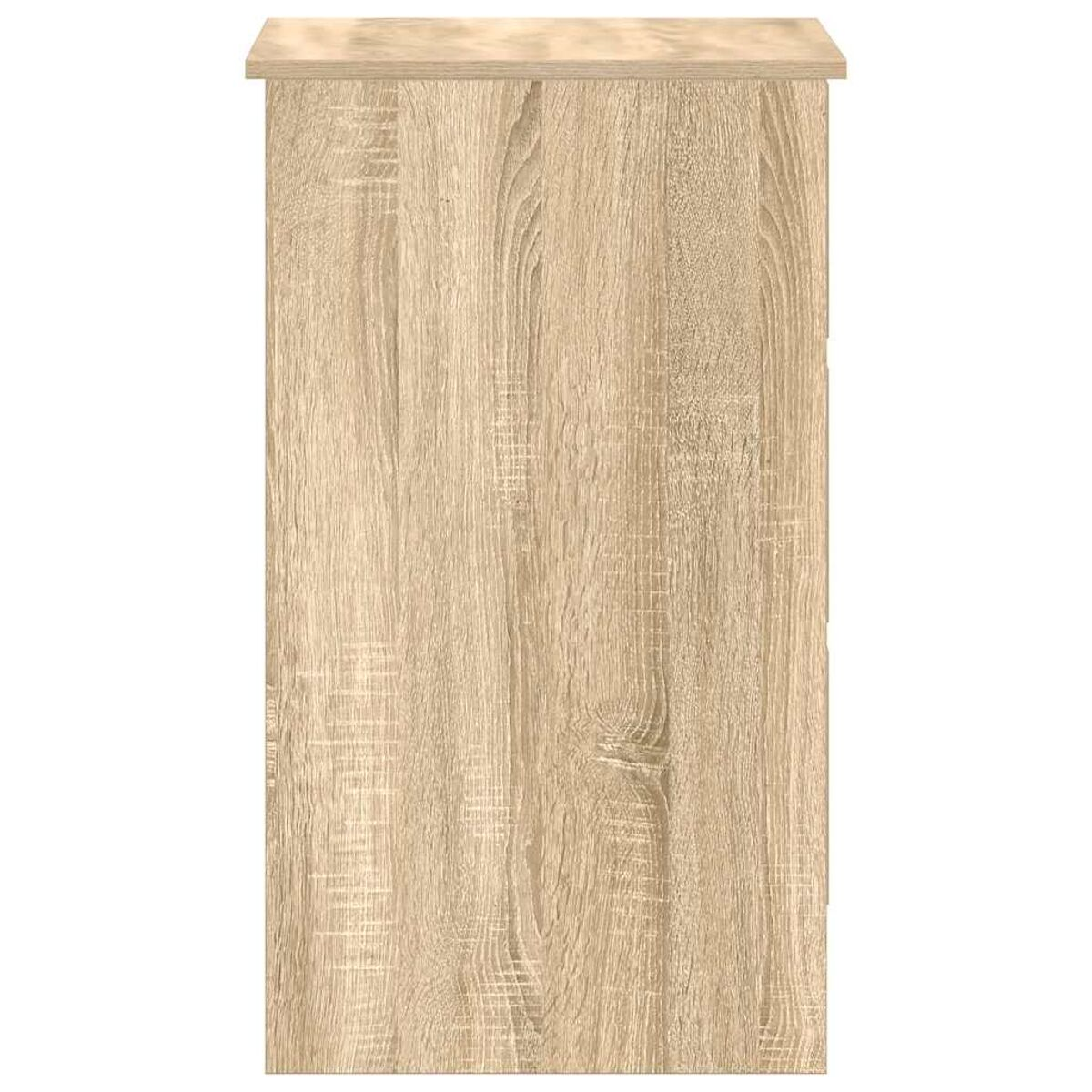 Holzschrank. Der Schrank ist hellbraun.
