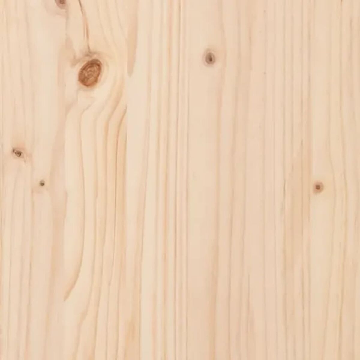 Nahaufnahme der Holzmaserung. Hellbraune, vertikale Linien.