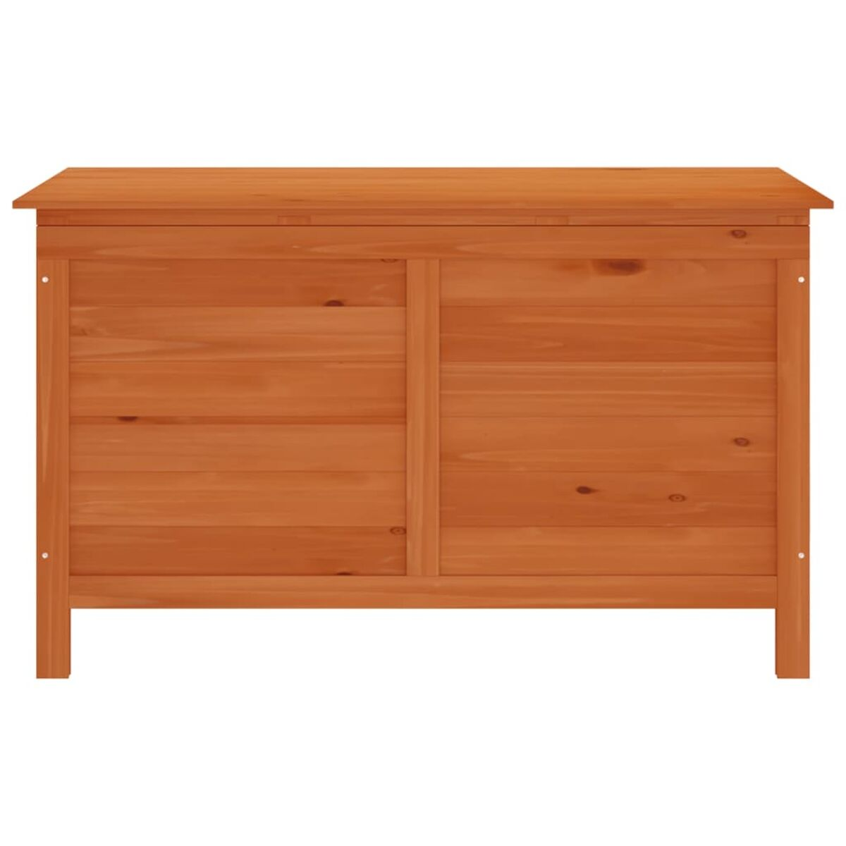 Holzkiste mit Deckel. Die Kiste besteht aus Holzplanken und ist horizontal ausgerichtet.