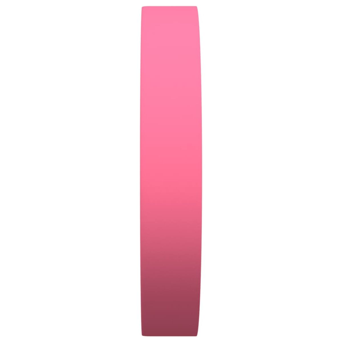 Eine rosa vertikale Linie mit einem Farbverlauf von dunklerem Rosa an der Basis zu hellem Rosa oben.