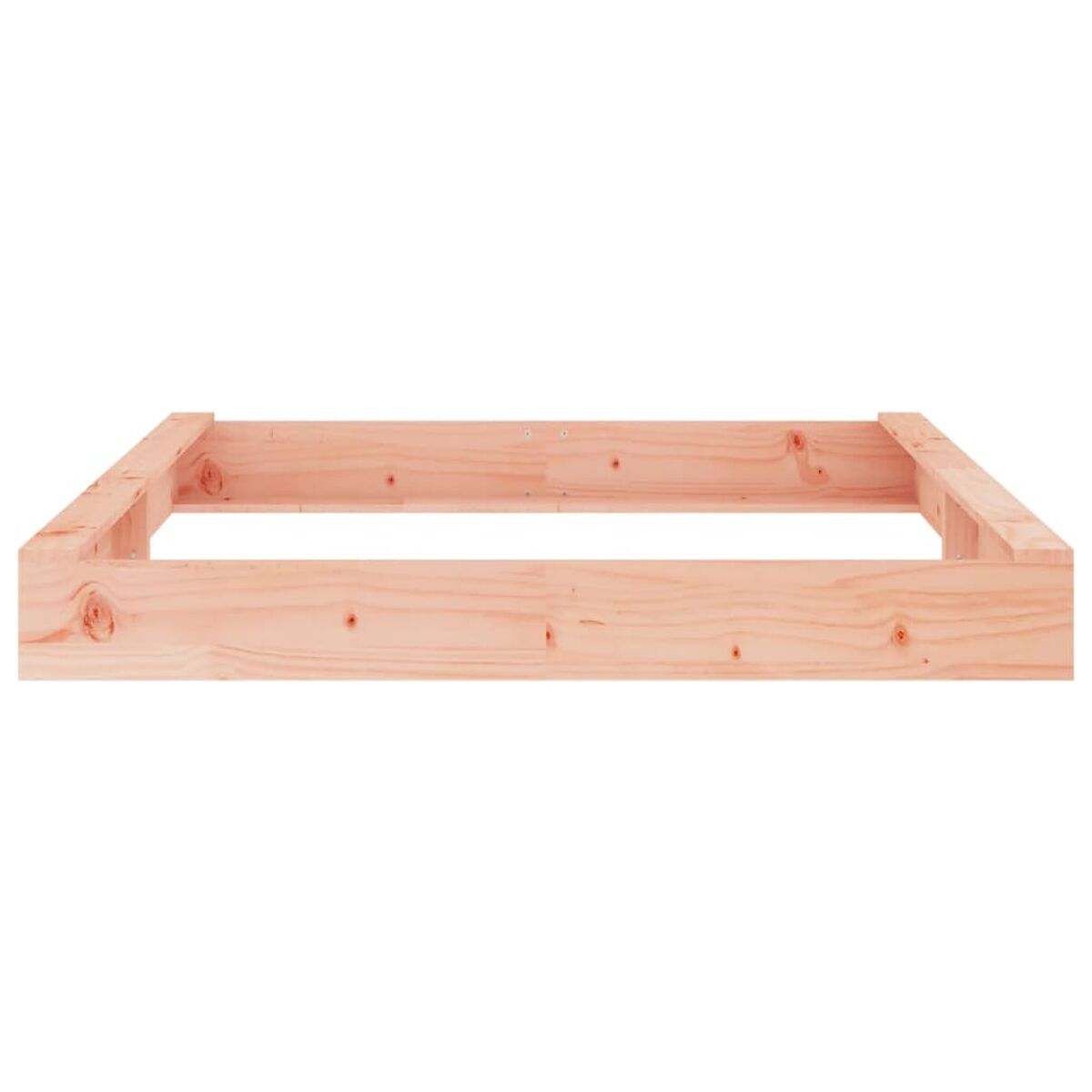 Cornice in legno. Struttura rettangolare con venature visibili.