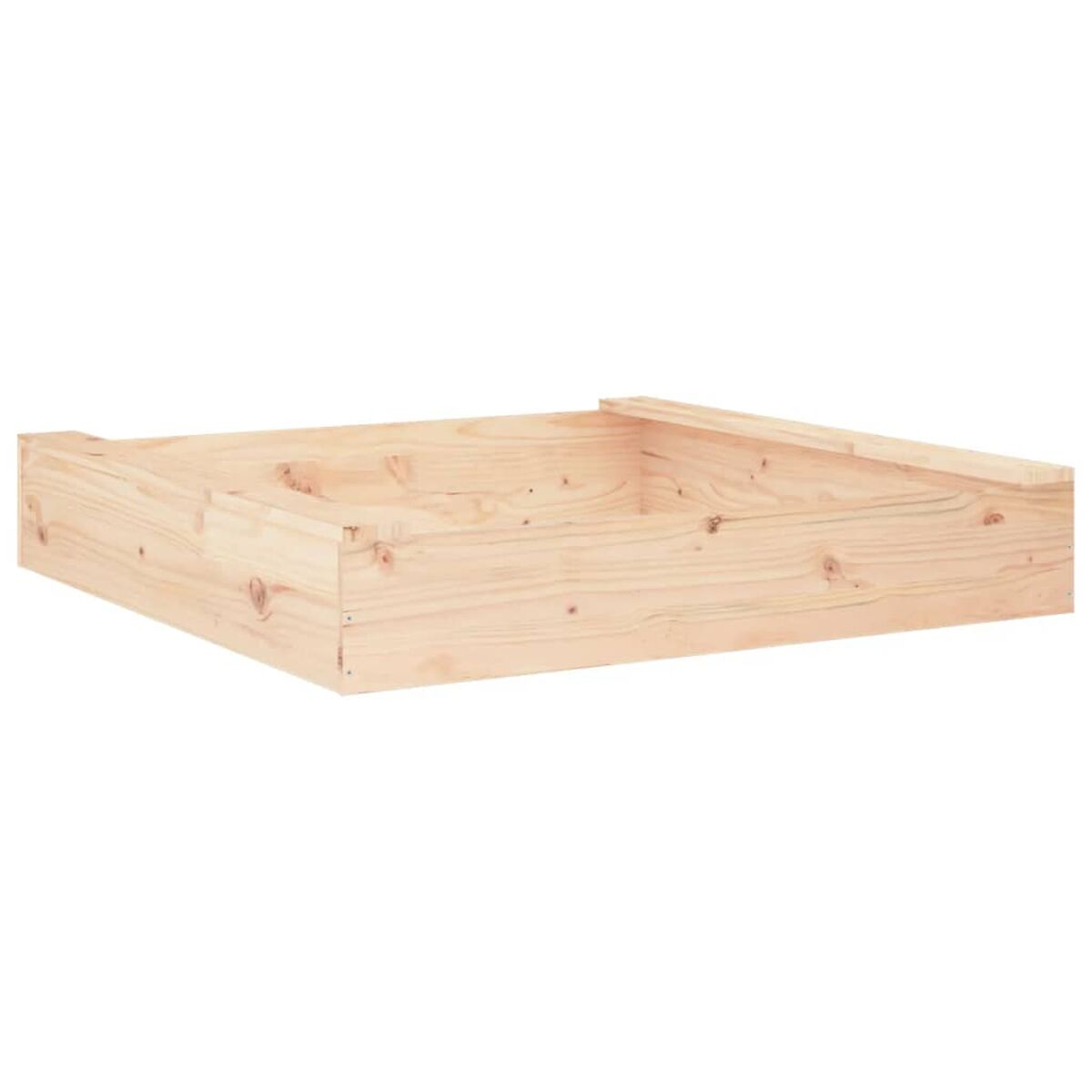 Cornice rettangolare in legno chiaro. Ha un colore chiaro ed è vuoto.