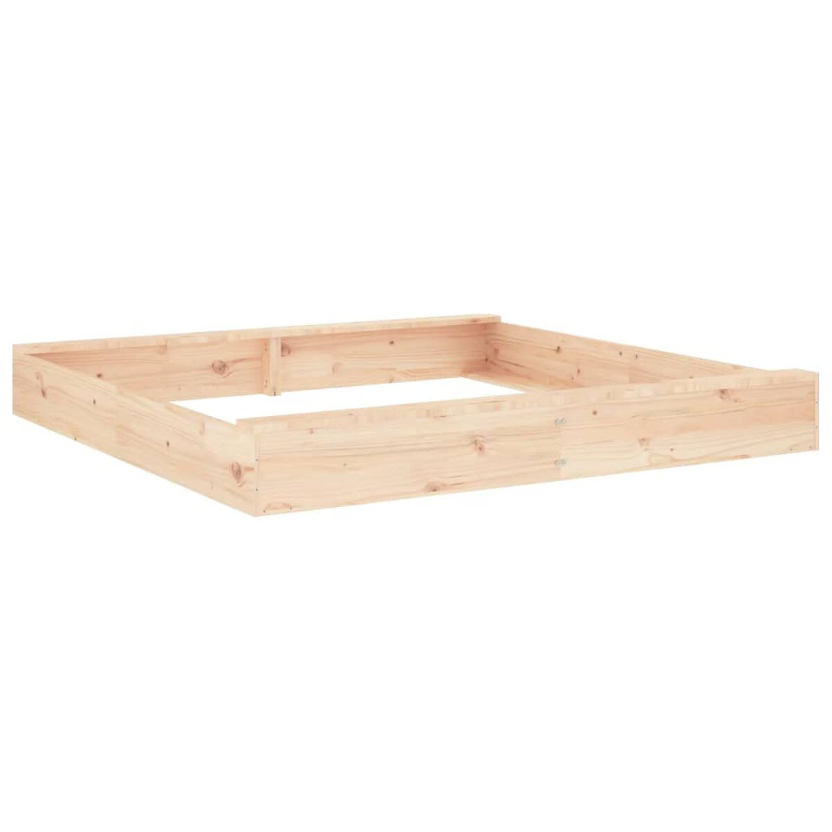 Cornice rettangolare in legno, senza elementi di supporto al centro.