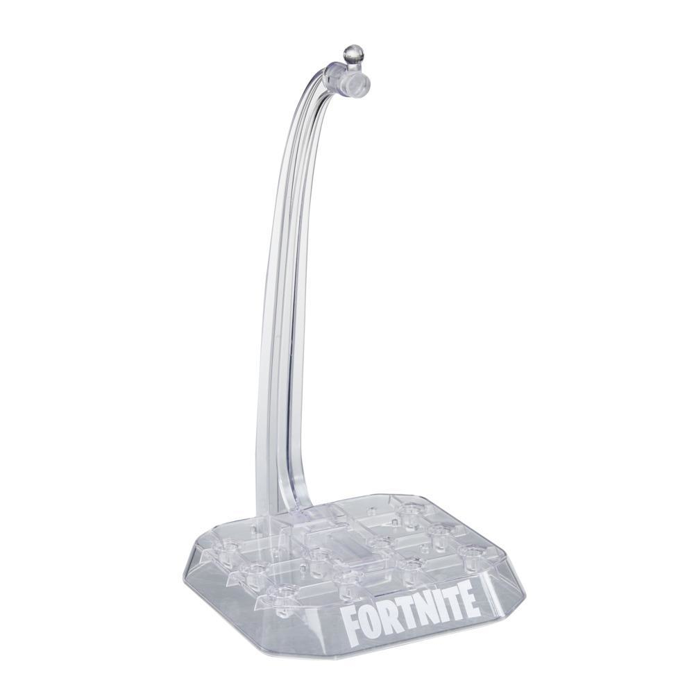 Un supporto Fortnite per il giocattolo aliante, plastica trasparente.