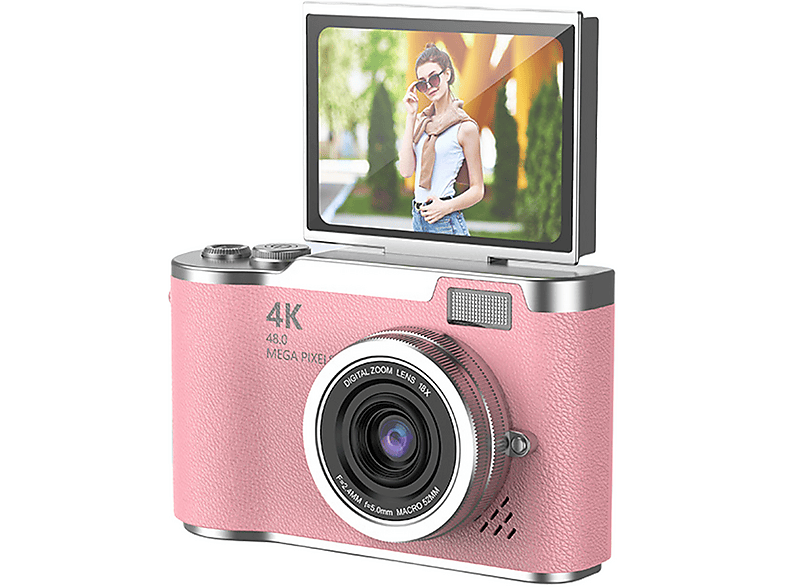 UWOT 8xZoom, 4K, Drehdisplay, 48MP, LED-Blitz, Kompakt Digital camera ...