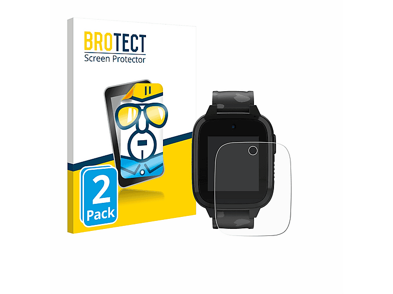 BROTECT 2x klare transparente Schutzfolie (für Xplora XGO3 (2. Gen.))