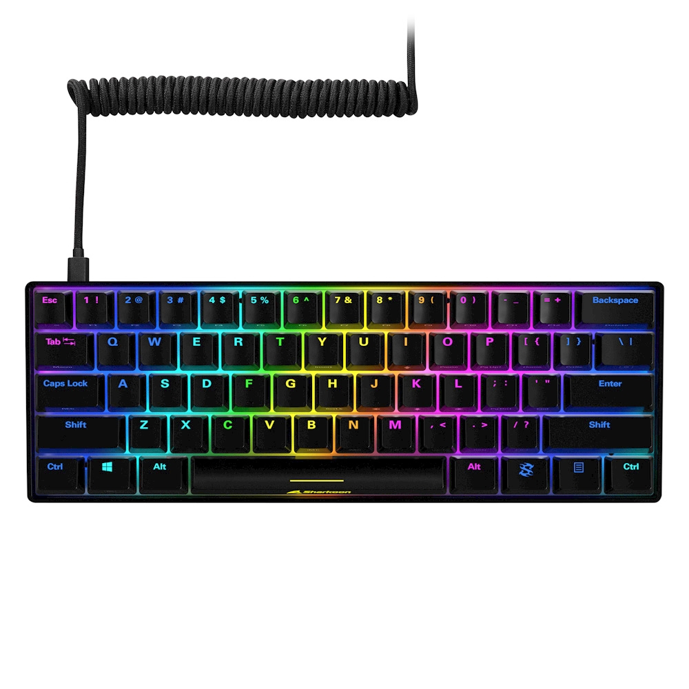 Un laptop nero con uno schermo che mostra immagini architettoniche.