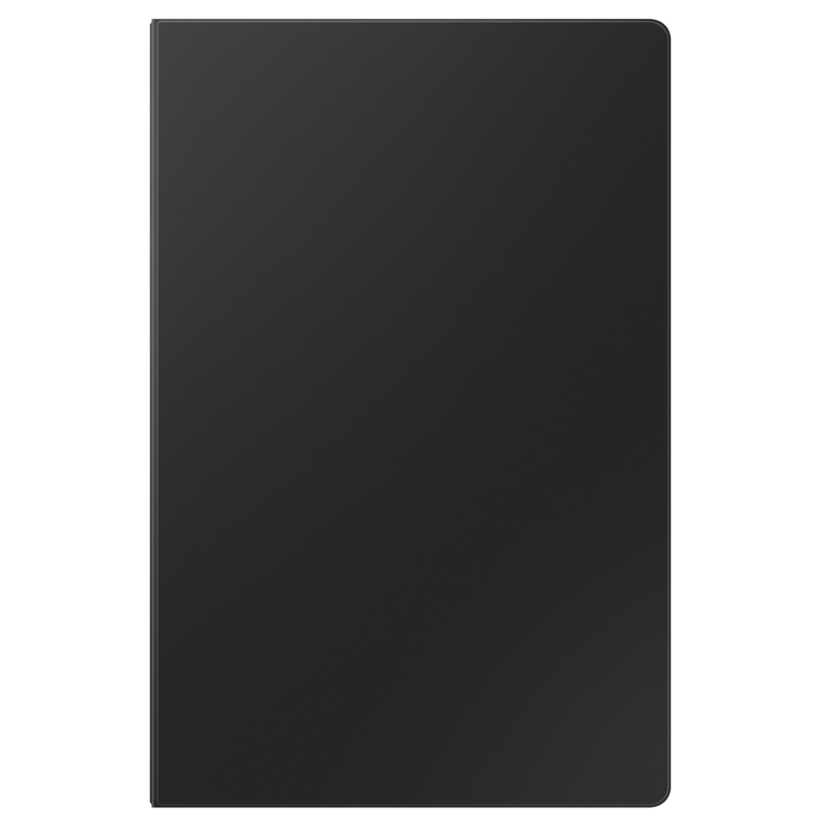 Un oggetto rettangolare nero con angoli arrotondati, probabilmente un tablet o un dispositivo elettronico simile, riempie l'inquadratura.