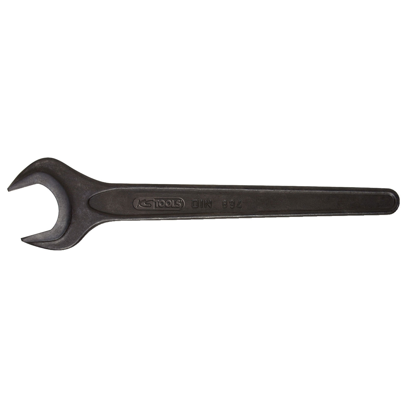 Una llave KS Tools negra. Fondo blanco.