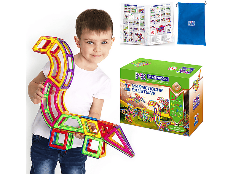 Stick-O attoncini agnetici per Babini dai 1 Anni in su Giocattoli da