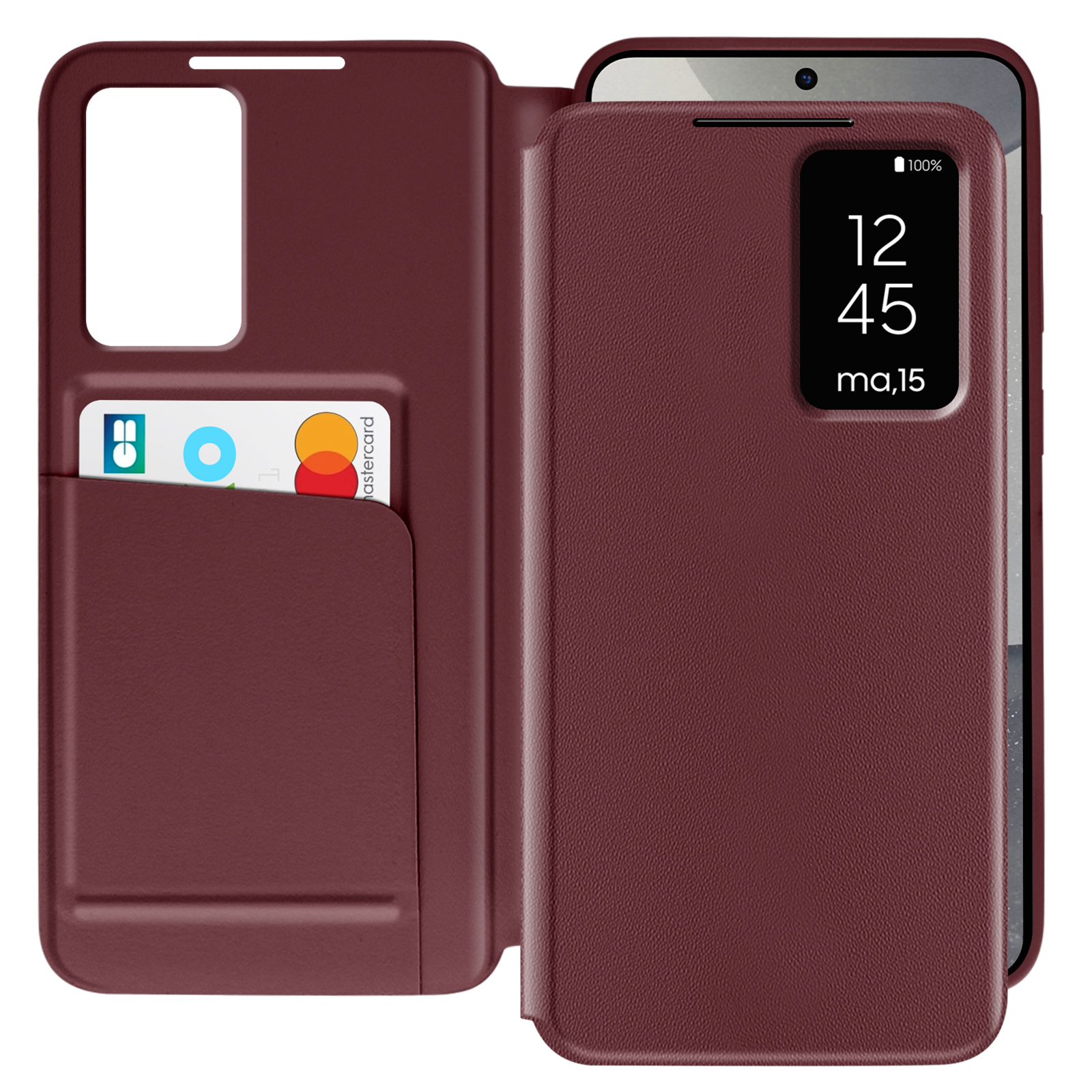 Custodia posteriore in pelle PU ultra sottile per Oneplus