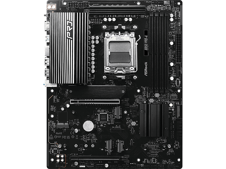 ASROCK B850 Pro-A Mainboard Schwarz
