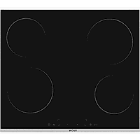 MediaMarkt WIGGO WH-E614G(B)- Kookplaat - Inbouw - Inductie - Breedte 58 cm - Gas / Netvoeding aanbieding