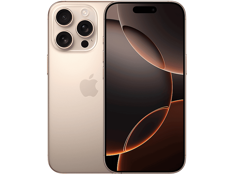 iPhone16pro 128GB+AirPodspro第2世代 APPLE iPhone 16 Pro iPhone 16 Pro 128 GB Sand Dual SIM | MediaMarkt