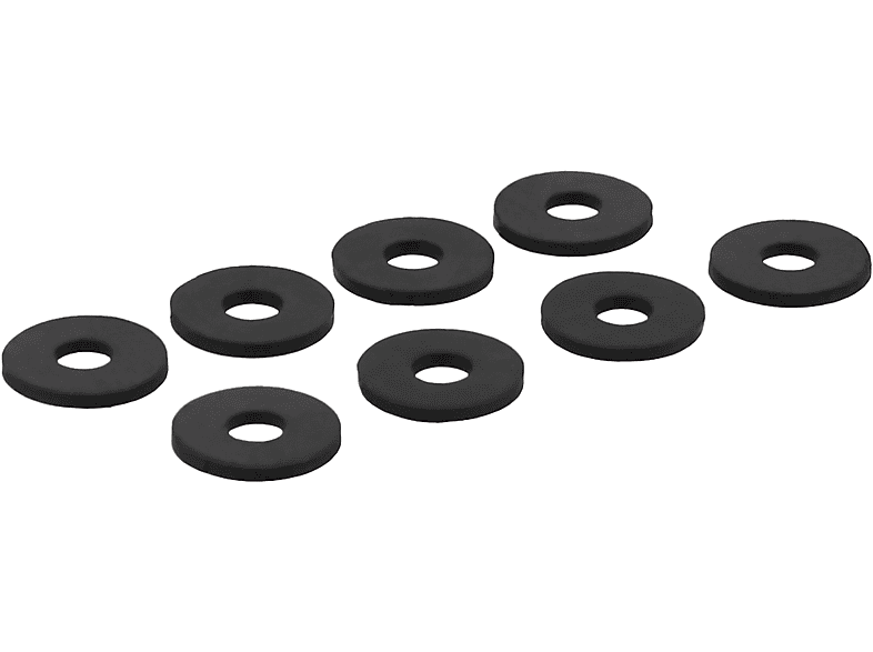 Cooltek Anti-Vibrations Plugs, 8er Set – Gummi-Entkoppler Für Gehäuselüfter