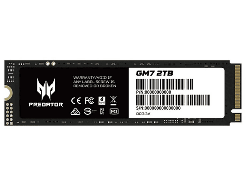 ACER BL.9BWWR.119, 2 TB, SSD, intern