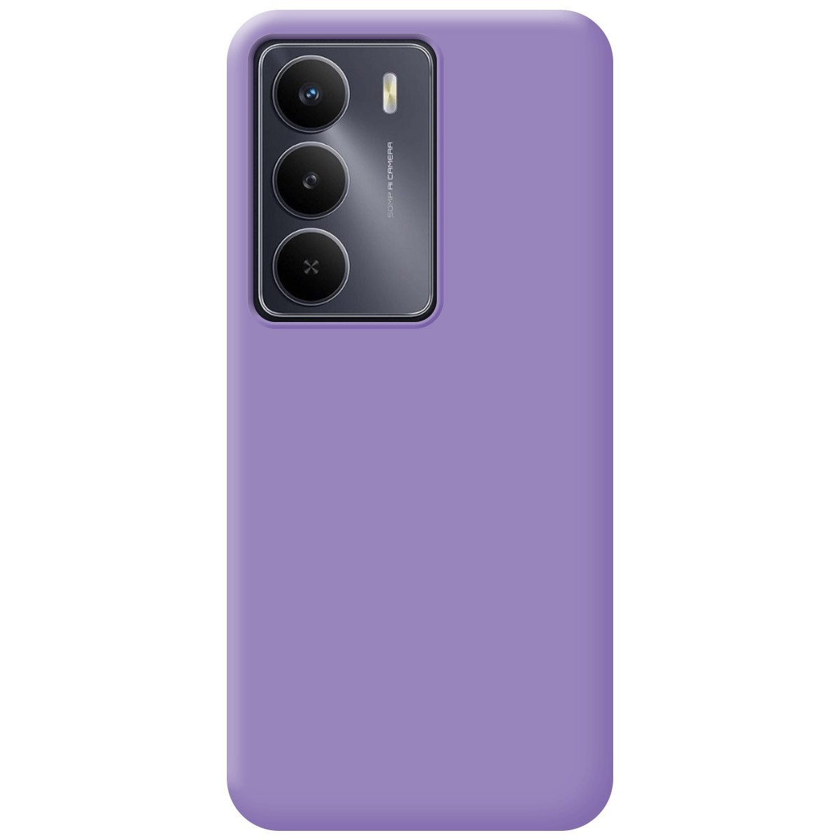 Custodia: viola unito. Il corpo del telefono è viola.