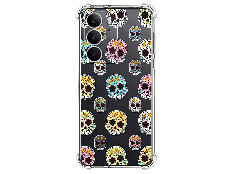 Custodia Antiurto Trasparente In Silicone Tumundosmartphone Per Realme C35 - TPU Flessibile Con Rinforzi Agli Angoli, Protezione Da Cadute - 6