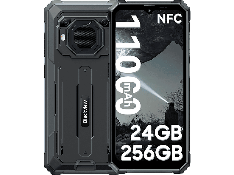 BLACKVIEW BV6200 Plus 256 GB Schwarz Dual SIM