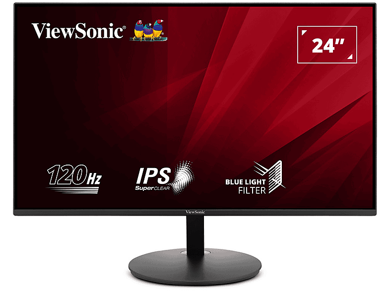 VIEWSONIC VA VA24E1-H Czarny