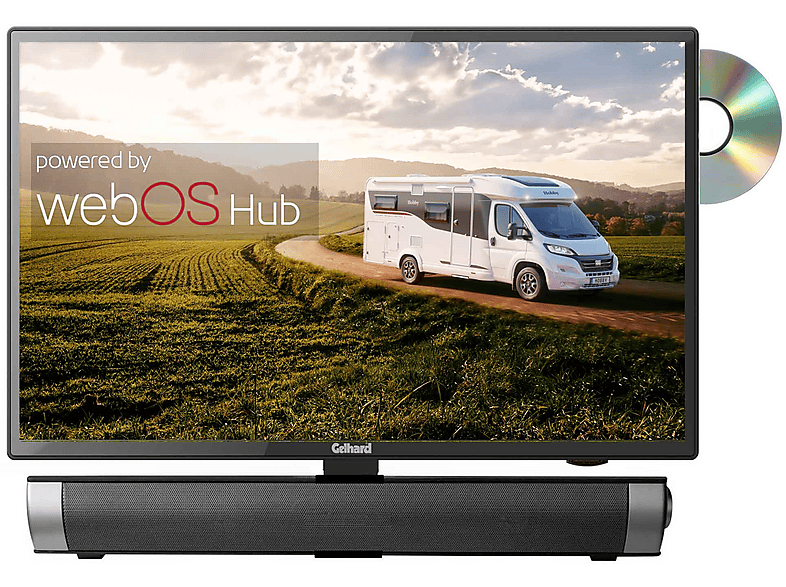 GELHARD GTV2256+SB100 LED TV (22 Zoll / 55 cm, Full-HD, SMART TV)