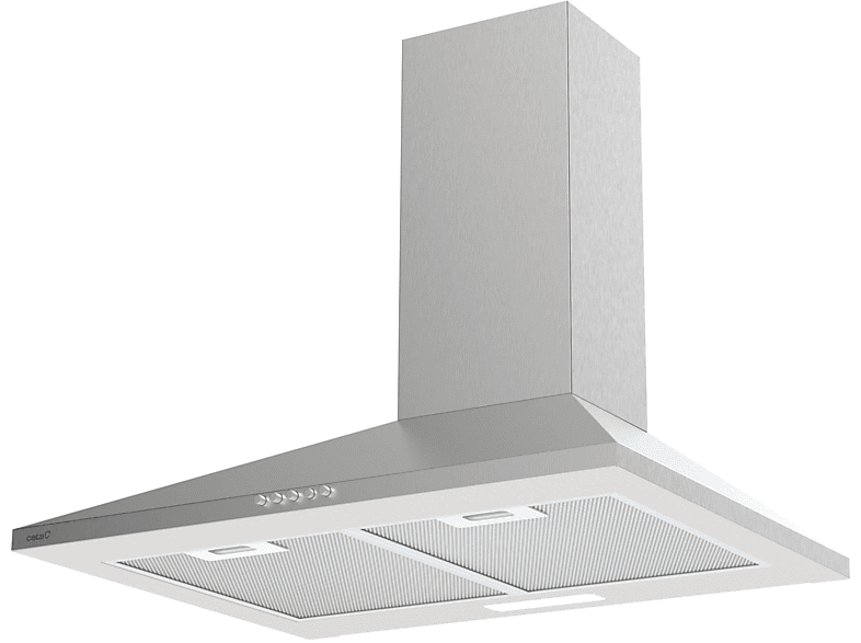 CATA Dunstabzugshaube VK-6000 X Weiß - 480 M³/h, 56 DB, LED Beleuchtung, Energieklasse A