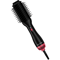 MediaMarkt AURONIC AU3373 - 4-in1 - Föhnborstel Zwart/Roze aanbieding