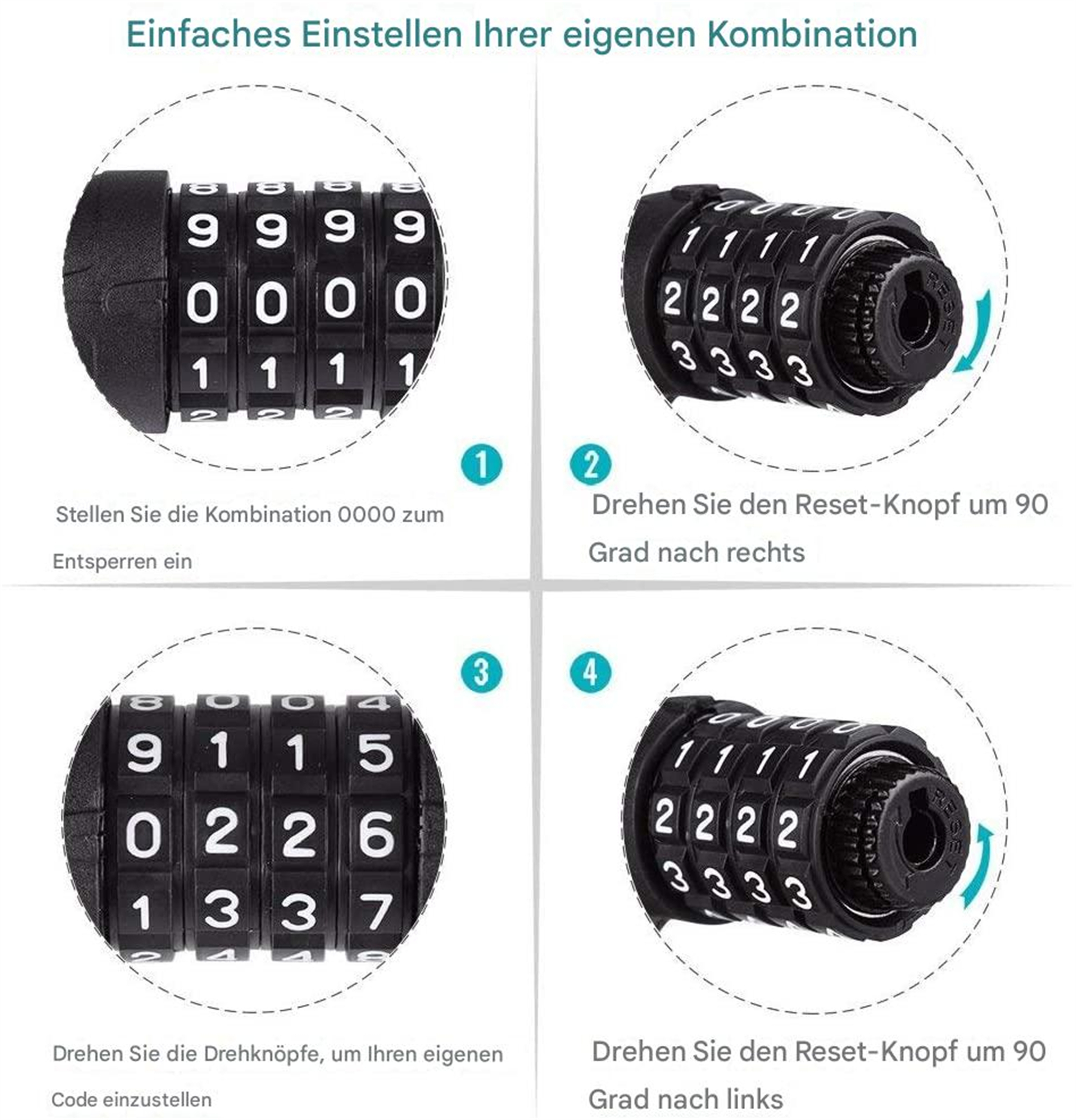 Weiß gerahmter Spiegel mit Stützbeinen und Anti-Rutsch-Pads auf einem Holzboden. Zeigt Stabilitätsmerkmale.