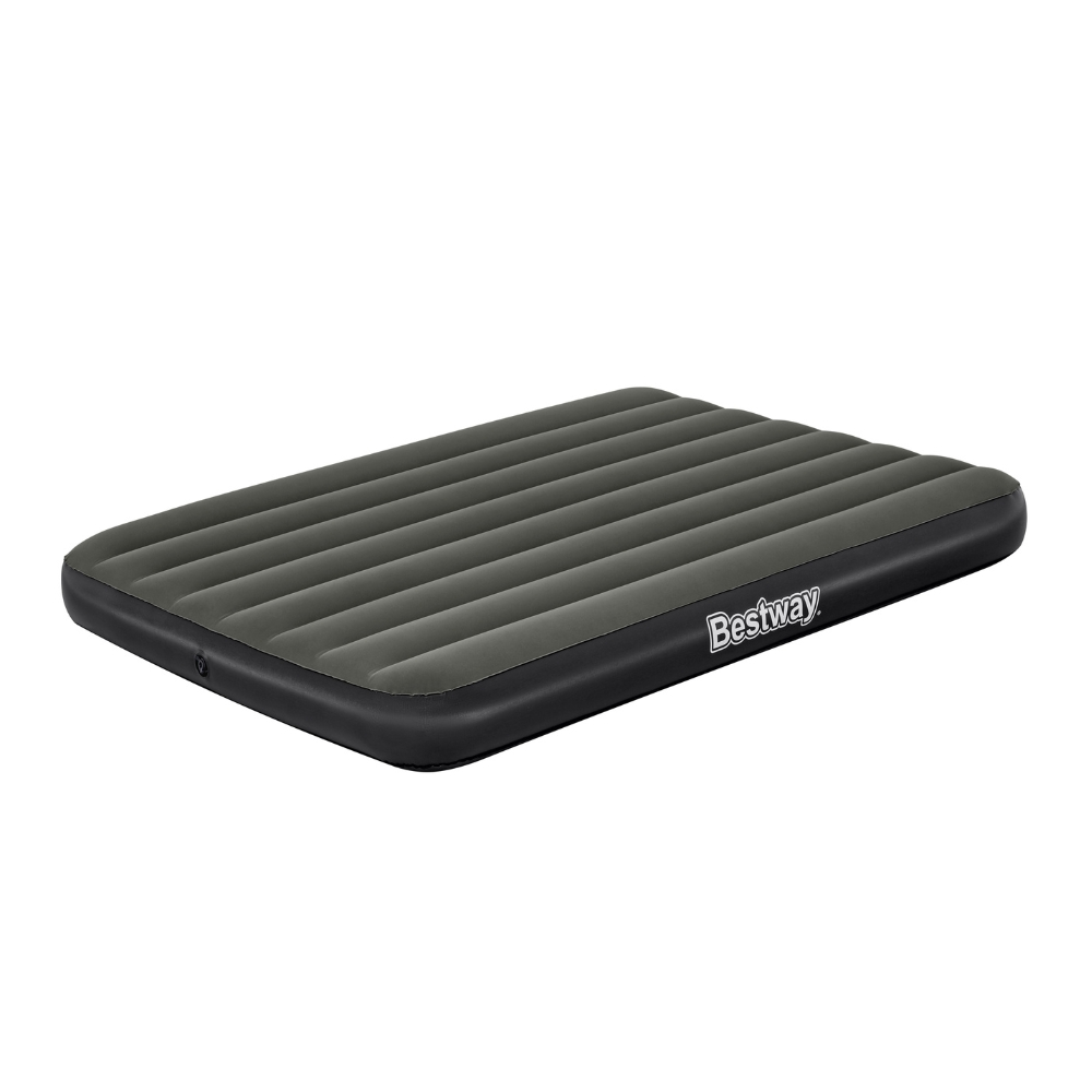 Matelas gonflable Bestway gris foncé.