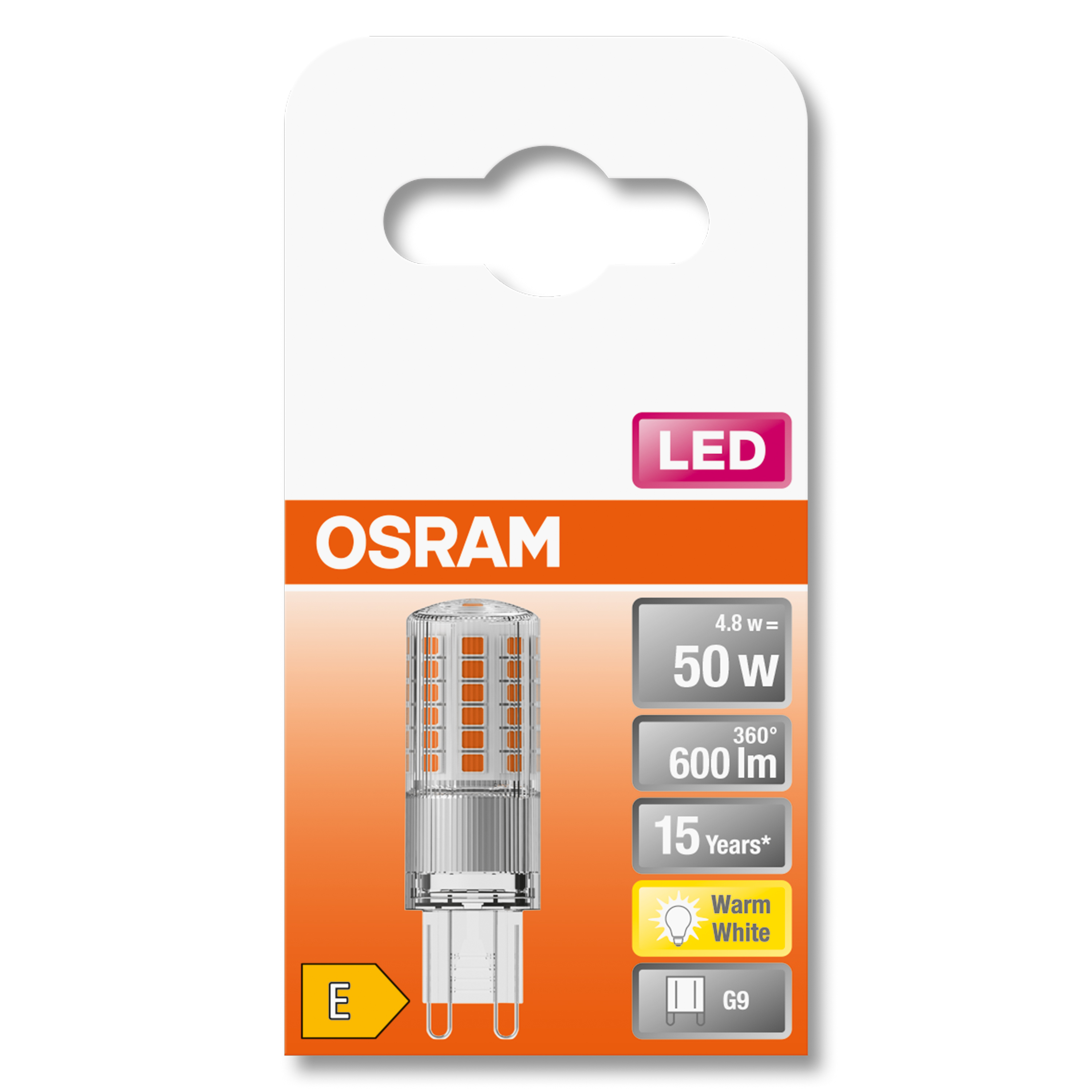 Opakowanie żarówki LED OSRAM.