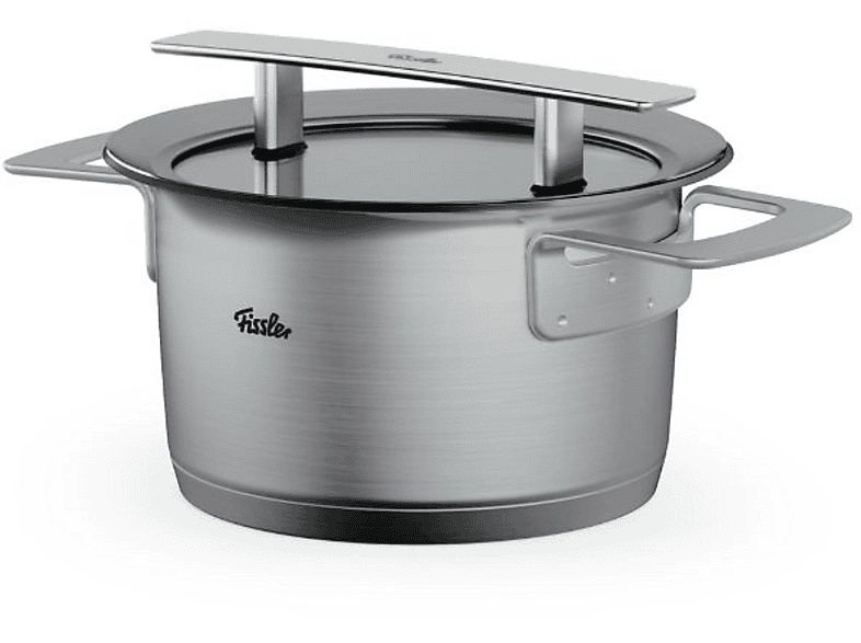 Pentola Fissler Phi 24 Cm – 5,1 L In Acciaio Inox, Coperchio In Vetro, Adatta A Induzione E Lavastoviglie, Made In Germany