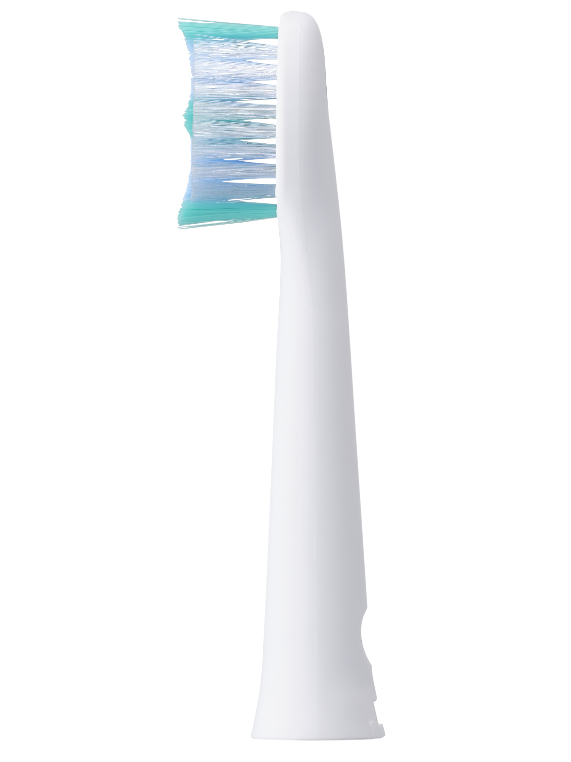 Biały nóż z beżową rękojeścią i słowem 'cloen'.