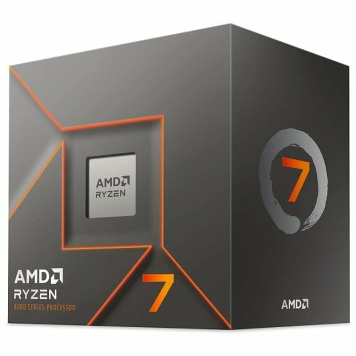 AMD 4.10Ghz 16Mb Am5 Box (Grafik Kart Yok, Fan Var) Ryzen 7 8700F İşlemci