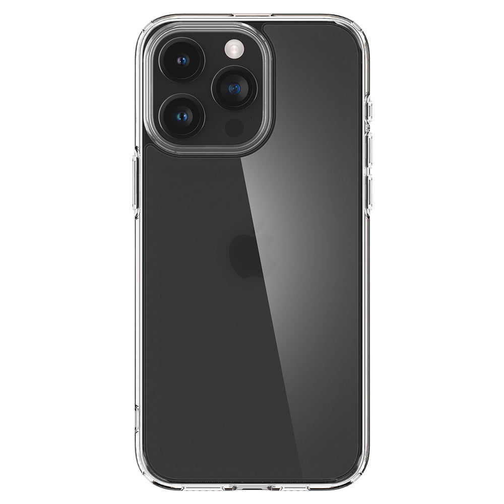 Une coque de téléphone transparente sur un smartphone.