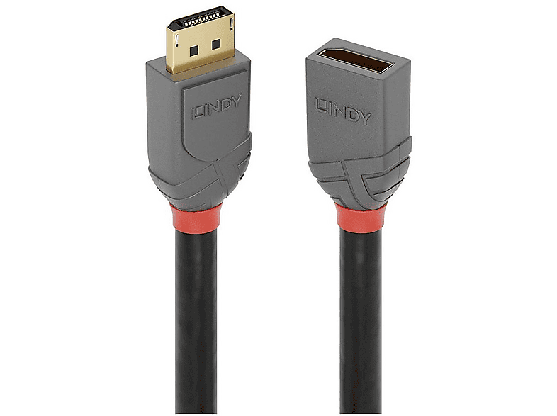 LINDY Lindy 36498 DisplayPort-Kabel 3 m Schwarz Multimedia-Technik ...