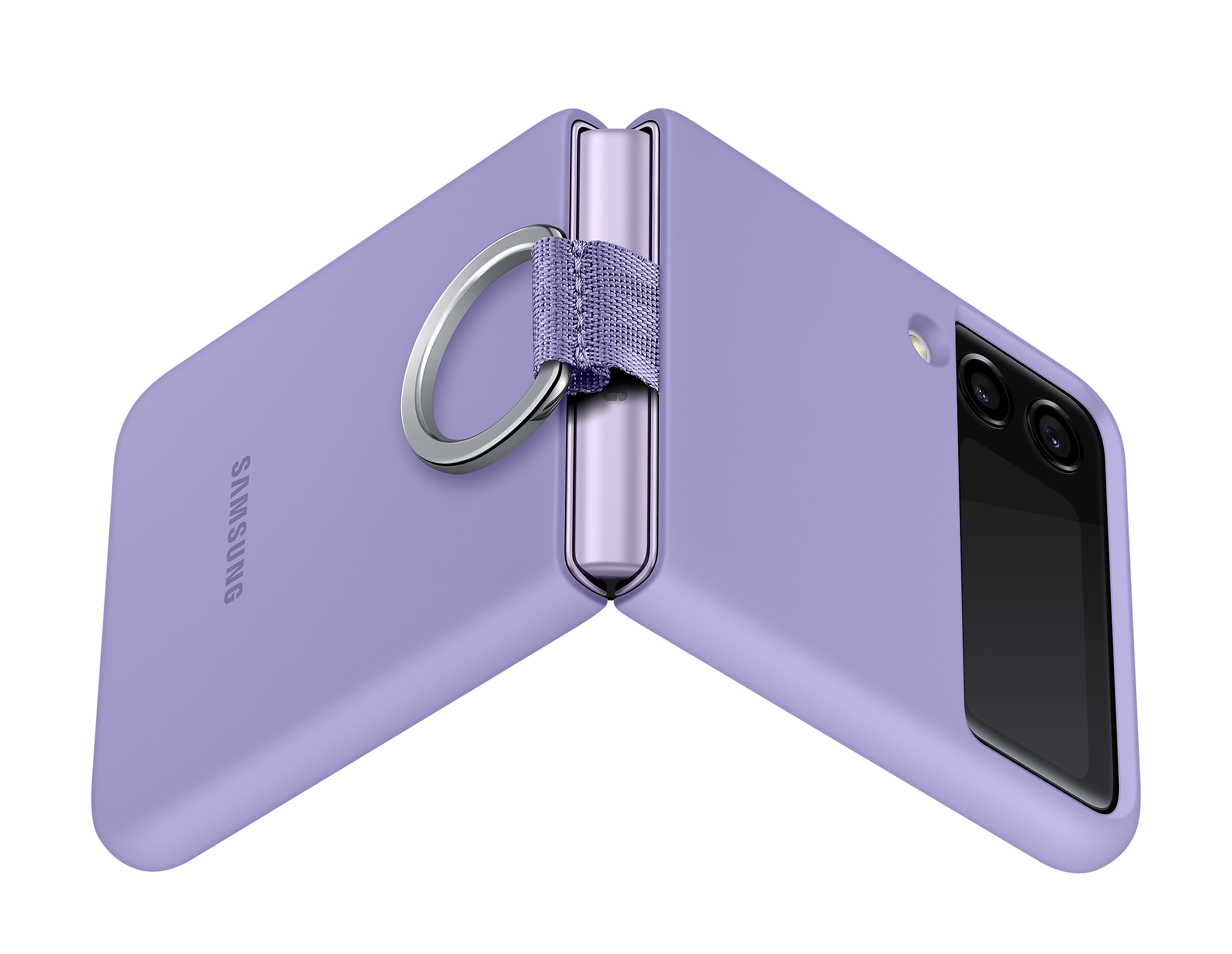 Telefono con cornice verde e display con pietre preziose.