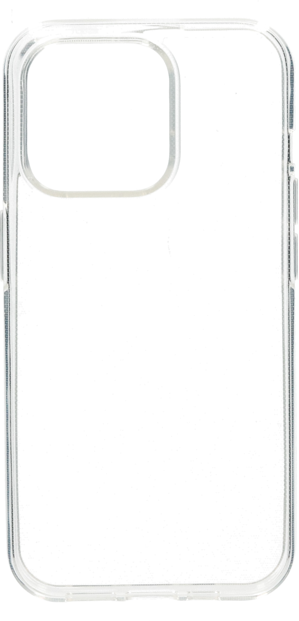Transparante telefoonhoes met een transparant ontwerp.