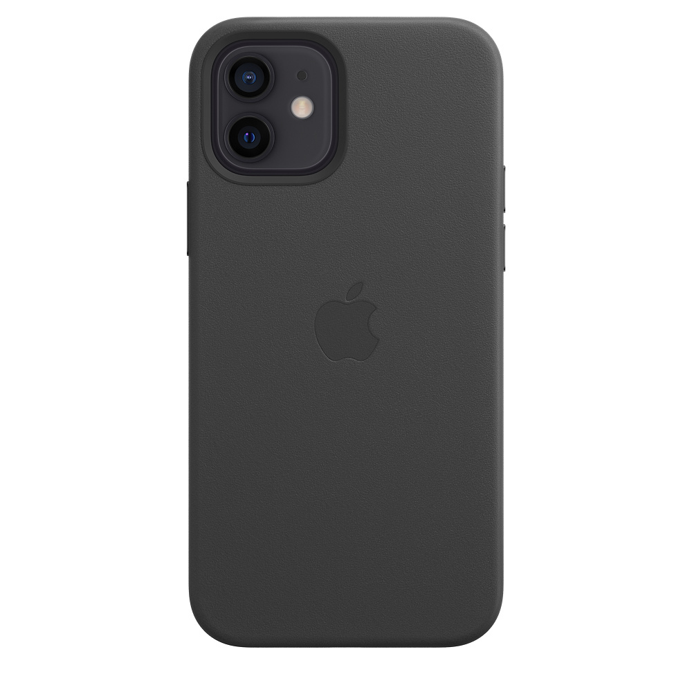 Black phone with a camera and the Apple logo on the back.